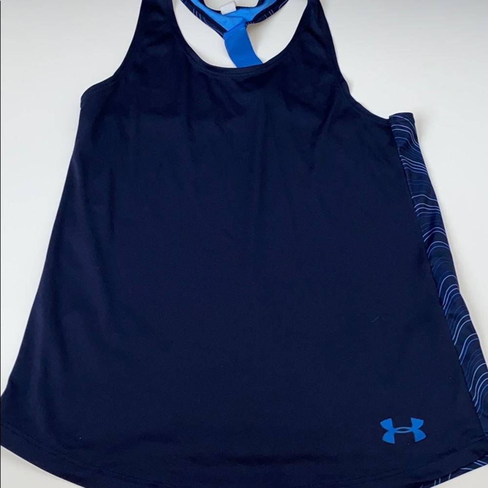 Girls  under armour tank top